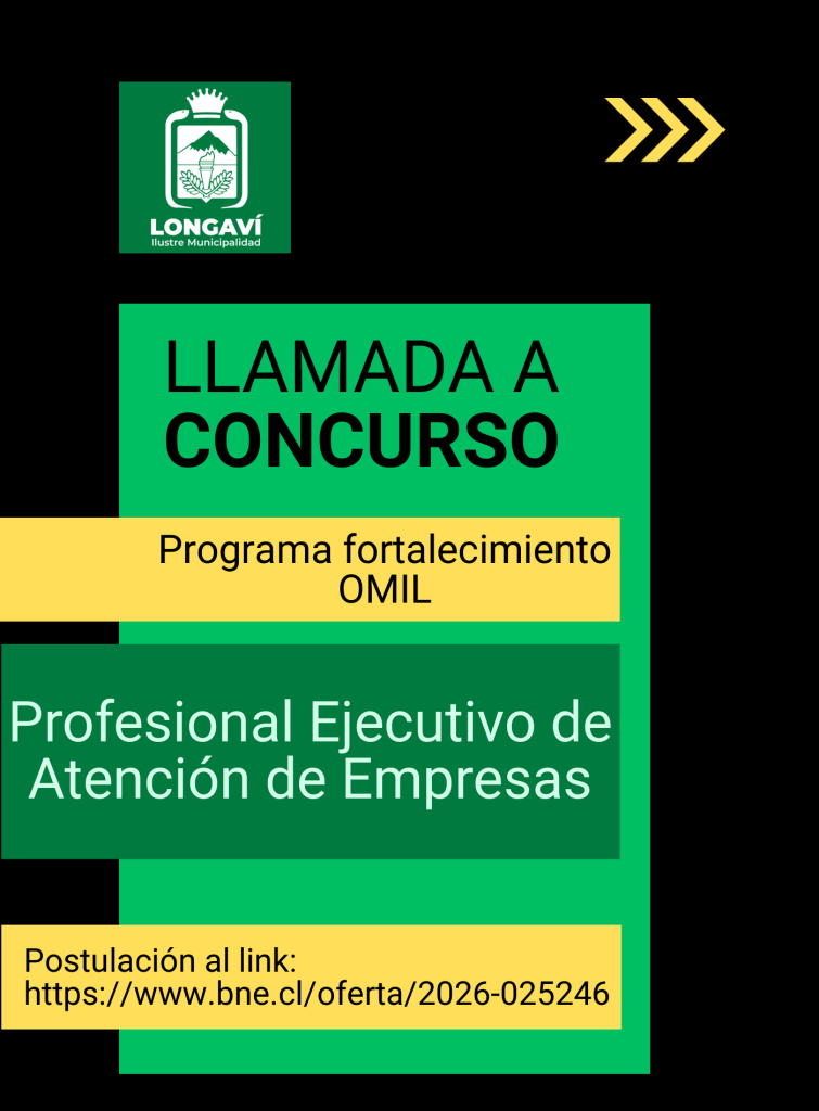 Llamada a concurso, profesional ejecutivo de atención de empresas